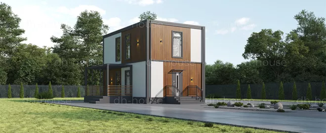 Модульный дом ULTRA 118-2 в Петропавловске-Камчатском для круглогодичного проживания